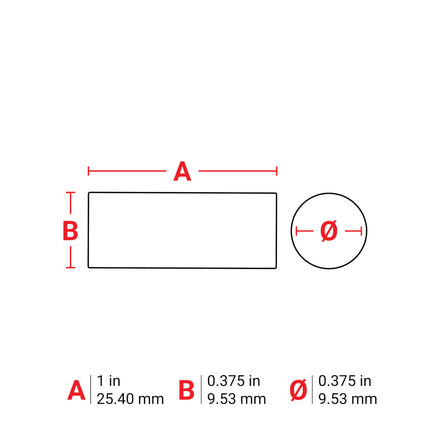 76 mm Core Nylon Cloth Labels