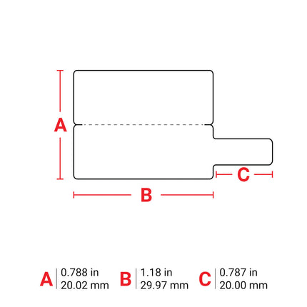 TFlag or PFlag Matte Polypropylene Labels for M710 and BMP71