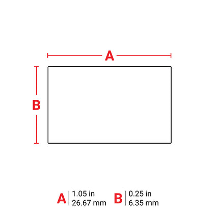 76 mm Core Repositionable Vinyl Cloth Labels