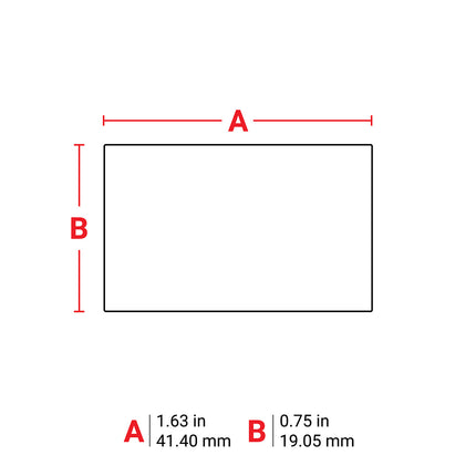Aggressive Adhesive MultiPurpose Polyester Labels for M610 M611 BMP61 M710 with media adapter and BMP71 with media adapter