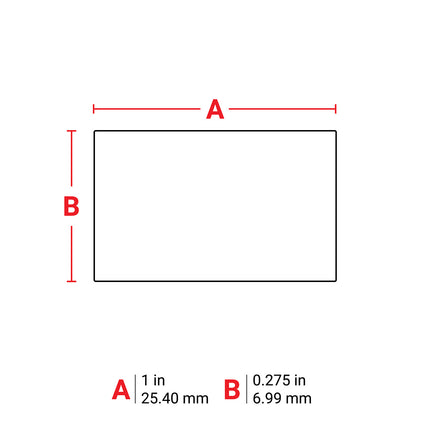 SelfExtinguishing Tedlar Wrap Around Labels for M610 M611 BMP61 M710 with media adapter and BMP71 with media adapter