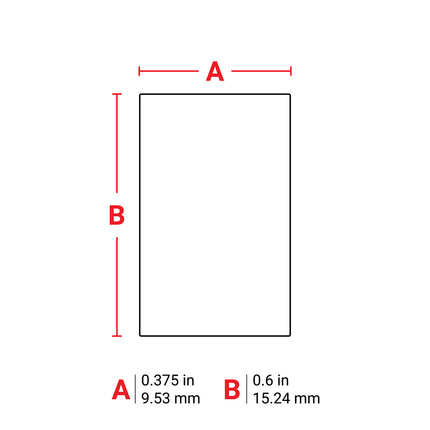 Aggressive Adhesive MultiPurpose Polyester Labels for M610 M611 BMP61 M710 with media adapter and BMP71 with media adapter