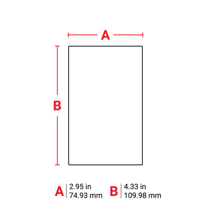 BradyJet J2000 Precut Polyester Labels