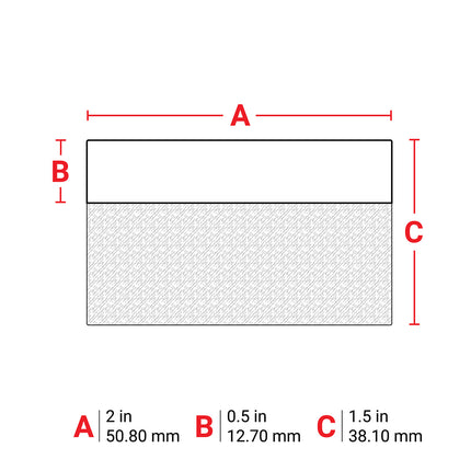 SelfLaminating Vinyl Wrap Around Labels for M610 M611 BMP61 M710 with media adapter and BMP71 with media adapter