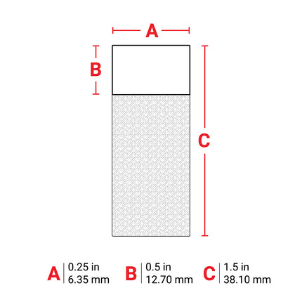SelfLaminating Vinyl Wrap Around Labels for M610 M611 BMP61 M710 with media adapter and BMP71 with media adapter