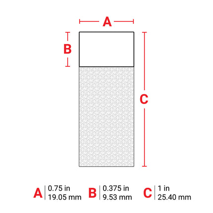 SelfLaminating Vinyl Wrap Around Labels for M610 M611 BMP61 M710 with media adapter and BMP71 with media adapter