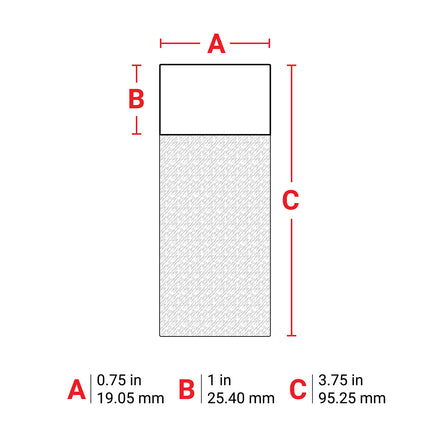 SelfLaminating Cryogenic Polyester Labels for M610 M611 BMP61 M710 with media adapter and BMP71 with media adapter