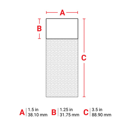 SelfLaminating Cryogenic Polyester Labels for M610 M611 BMP61 M710 with media adapter and BMP71 with media adapter