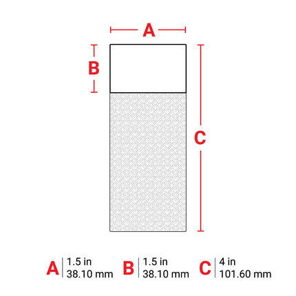 SelfLaminating Vinyl Wrap Around Labels for M610 M611 BMP61 M710 with media adapter and BMP71 with media adapter