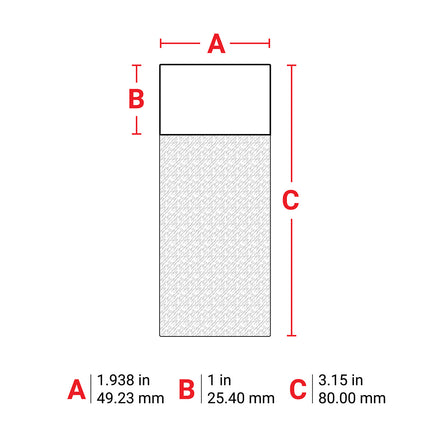 SelfLaminating Vinyl Wrap Around Labels for M710 and BMP71