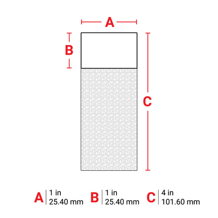 SelfLaminating Vinyl Wrap Around Labels for M610 M611 BMP61 M710 with media adapter and BMP71 with media adapter