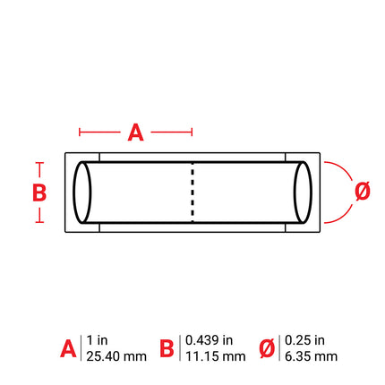 B7641 Heat Shrink Sleeve Medium size Roll