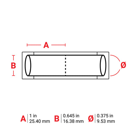 76 mm Core PermaSleeve Diesel Resistant Wire Marking Sleeves