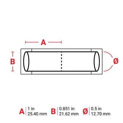 76 mm Core PermaSleeve Low Smoke Zero Halogen 6 to 1 Gauge Wire Marking Sleeves