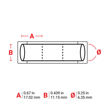 76 mm Core PermaSleeve Polyolefin Wire Marking Sleeves