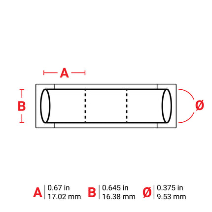 76 mm Core PermaSleeve Low Smoke Zero Halogen 8 to 4 Gauge Wire Marking Sleeves
