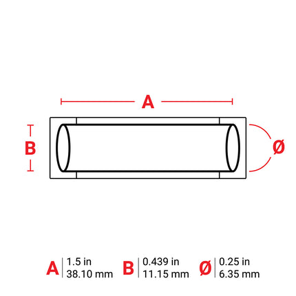 76 mm Core PermaSleeve Polyolefin Wire Marking Sleeves