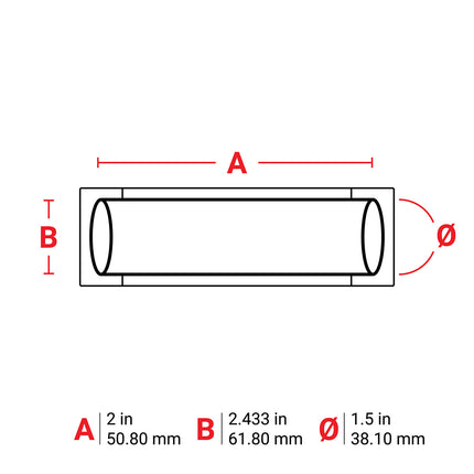 76 mm Core PermaSleeve Low Smoke Zero Halogen 19 to 36 mm Diameter Wire Marking Sleeves