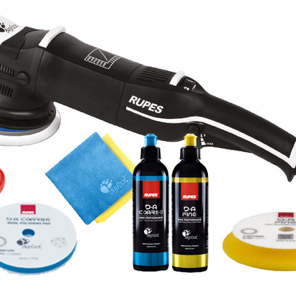 طقم جهاز تلميع عشوائي RUPES BigFoot LHR21 Mark III BAS مقاس 150 مم 230 فولت