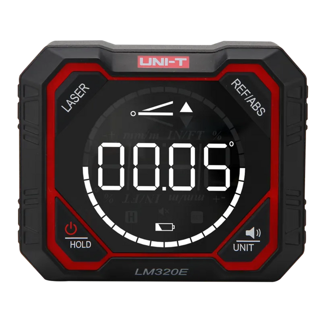 UNI-T Digital Angle Meter with Dual Laser | LM320E