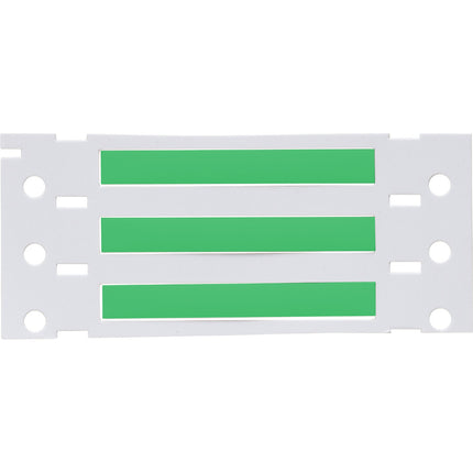 PermaSleeve Heat Shrink Wire and Cable Labels 475mm Dia for 76mm Core Printers Green DoubleSided