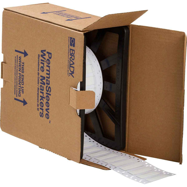 76 mm Core PermaSleeve Low Smoke Zero Halogen 8 to 4 Gauge Wire Marking Sleeves