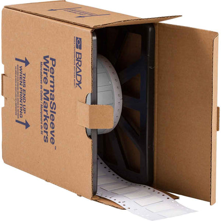 76 mm Core PermaSleeve Low Smoke Zero Halogen 6 to 1 Gauge Wire Marking Sleeves