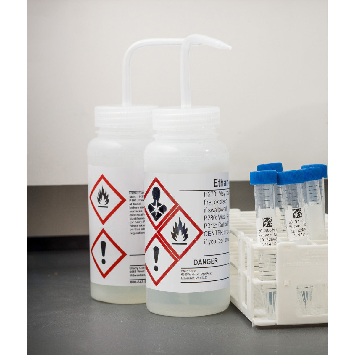 ملصقات GHS CLP المطبوعة مسبقًا بحجم 25 مم TOOLMART