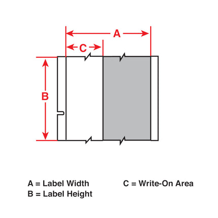 M510 BMP51 BMP53 M511 Selflaminating Vinyl Wire and Cable Labels