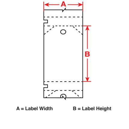 BradyJet J5000 Polyester Tags