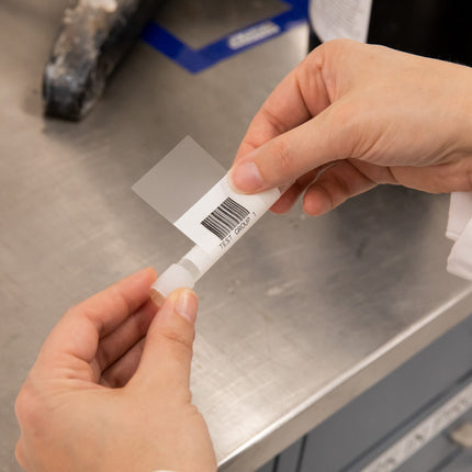 25 mm Small Core Selflaminating Polyester Cryogenic Laboratory Labels