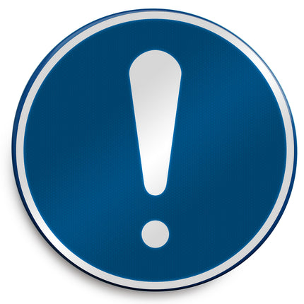 ISO Safety Sign  General mandatory
