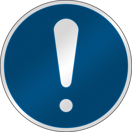 ISO Safety Sign  General mandatory