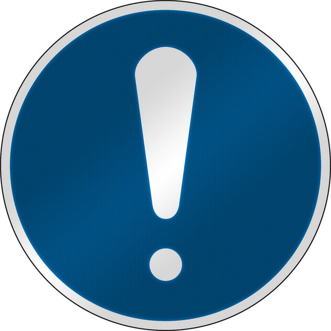 ISO Safety Sign  General mandatory