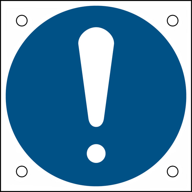 ISO Safety Sign  General mandatory sign