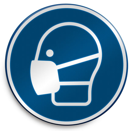 ISO Safety Sign  Wear a mask