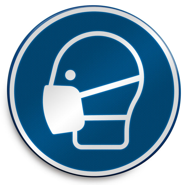 ISO Safety Sign  Wear a mask