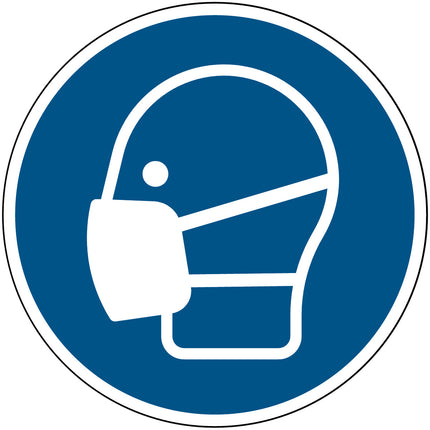 ISO Safety Sign  Wear a mask