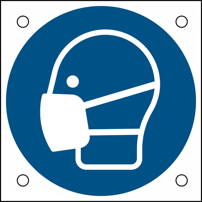 ISO Safety Sign  Wear a mask