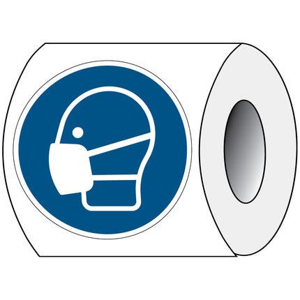 ISO Safety Sign  Wear a mask