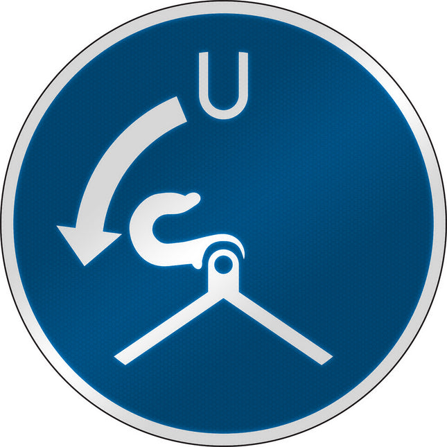 ISO Safety Sign  Release falls in launch sequence