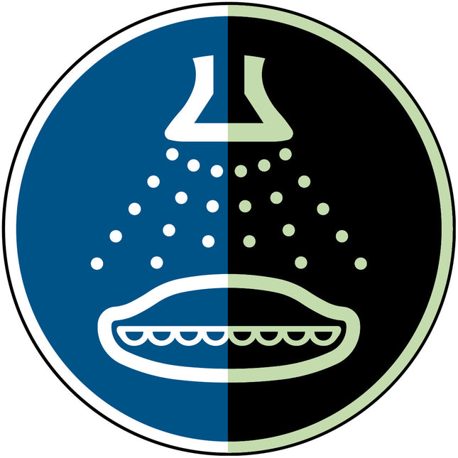ISO Safety Sign  Start water spray in launch sequence