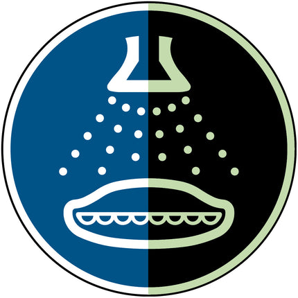 ISO Safety Sign  Start water spray in launch sequence