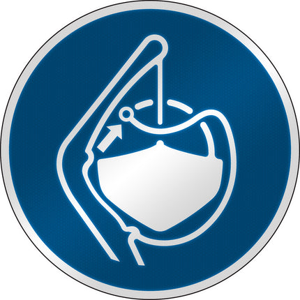 ISO Safety Sign  Release lifeboat gripes in launch sequence