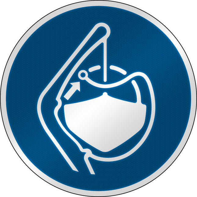 ISO Safety Sign  Release lifeboat gripes in launch sequence