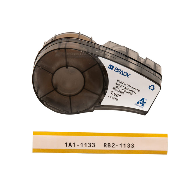 M211 and M210 Selflaminating Vinyl Wire and Cable Labels
