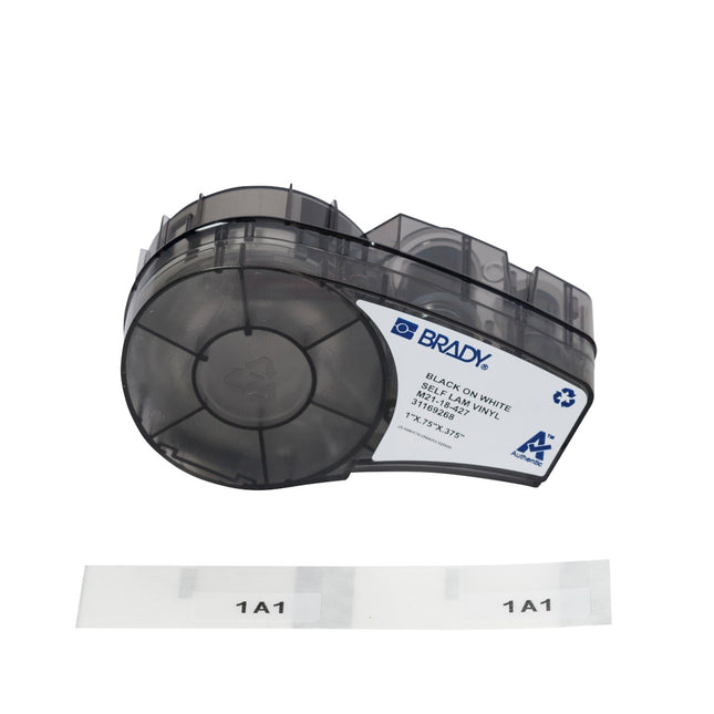 Selflaminating Vinyl Labels for M210 and M211 Portable Label Printers