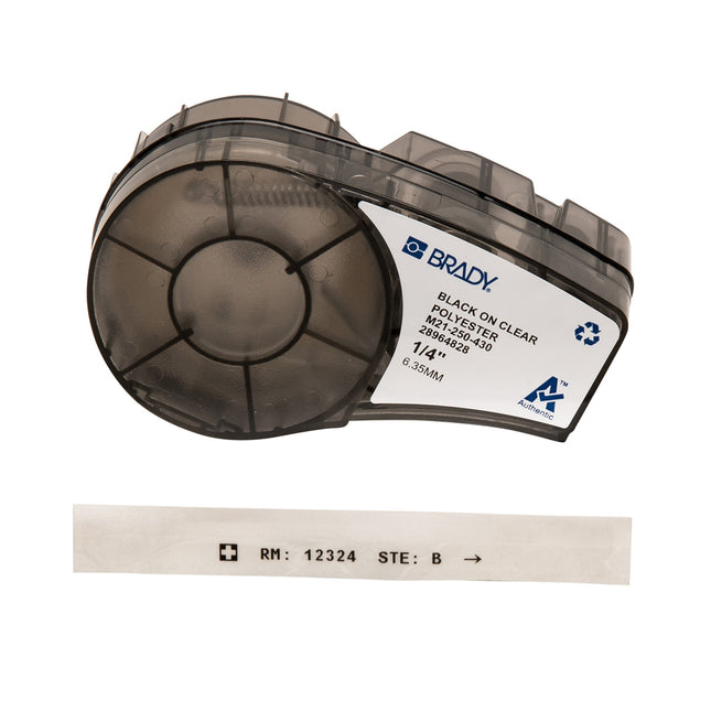 M211 and M210 Clear Polyester Component and Panel Labels