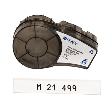 M211 and M210 Nylon Cloth Patch Panel and Wire and Cable Labels