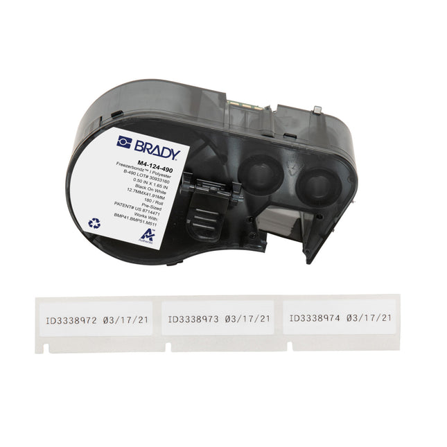 M410 BMP41 M510 BMP51 BMP53 M511 Polyester Cryogenic Laboratory Labels